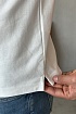 Мужское белое поло Kiton embroidered logo