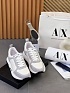 Мужские комбинированные кроссовки Armani Exchange