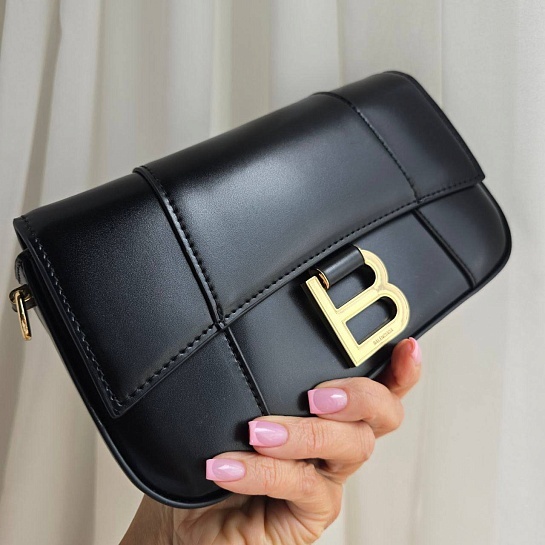 Кожаная сумка Balenciaga Hourglass 22x13 см
