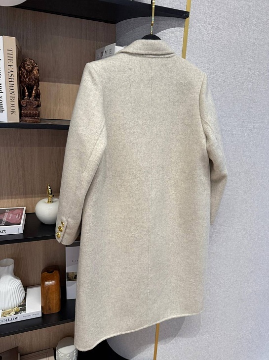 Женское шерстяное пальто Schiaparelli Premium - Beige