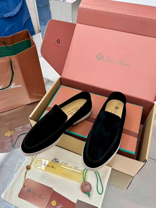 Женские заишевые лоферы Loro Piana Summer Walk premium