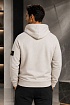 Бежевая кофта на молнии Stone Island compass-patch