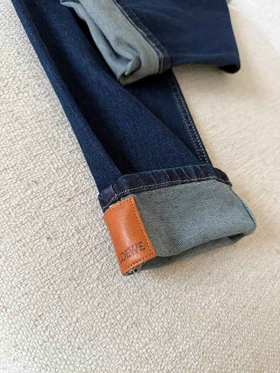 Женские синие джинсы Loewe