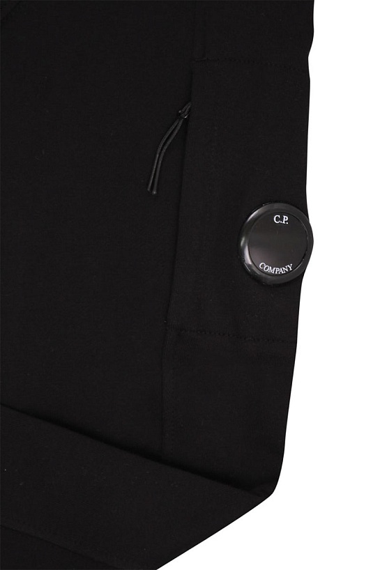 Чёрная кофта C.P. Company lens-detail