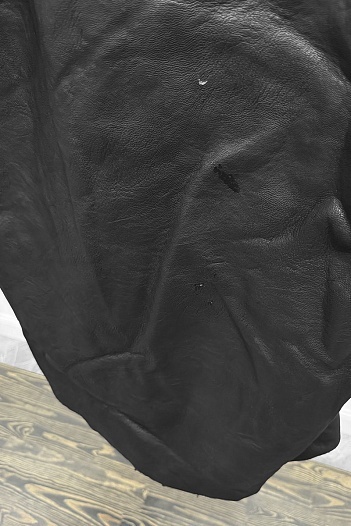 Мужское утеплённое пальто Philipp Plein чёрного цвета   