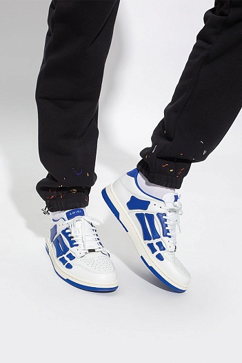 Кожаные кроссовки Amiri Skel Top Low   