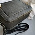 Женская сумка Marc Jacobs The Textured Mini Box Black 20x15 см