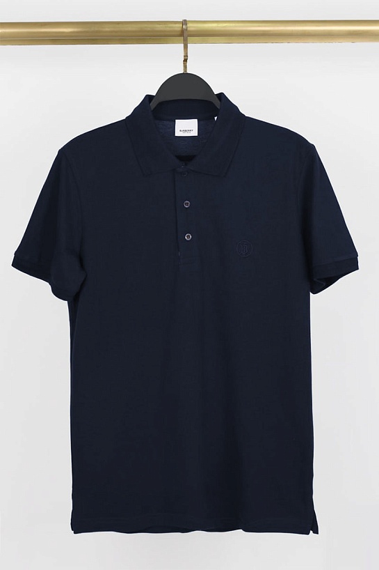 Мужское поло Burberry TB logo - Navy