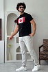 Футболка тёмно-синего цвета Dsquared2 Flag of Canada