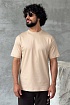 Мужская бежевая футболка Loro Piana