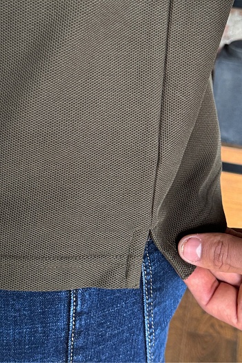 Мужское поло Burberry Premium - Green   