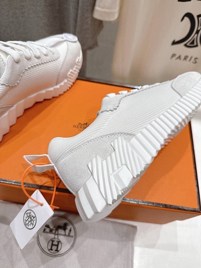 Женские кроссовки Hermes Bouncing  premium - White   