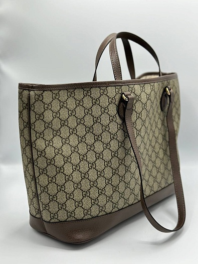 Женская кожаная сумка Gucci Ophidia GG 45x27x38 см   