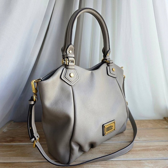 Женская сумка Marc Jacobs The Fran 43x28 см - Grey