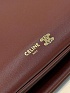 Кожаная сумка Celine Trio Flap premium 22.5x13x3.5 см