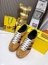 Женские кроссовки Gucci x Adidas Gazelle Collaboration - Orange