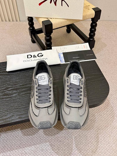 Мужские кроссовки Dolce & Gabbana Cushion - Grey   