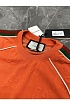 Оранжевая оверсайз футболка Gucci logo all-over embossed