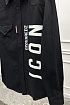Мужская джинсовая рубашка Dsquared2 "ICON" - Black