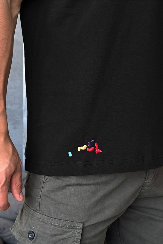 Чёрная футболка Palm Angels x Missoni MIND