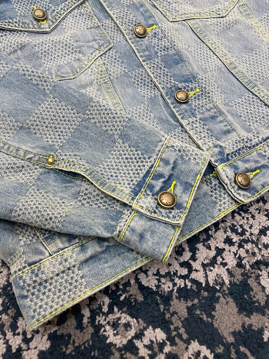 Джинсовая куртка Marque Louis Vuitton Deposée Premium