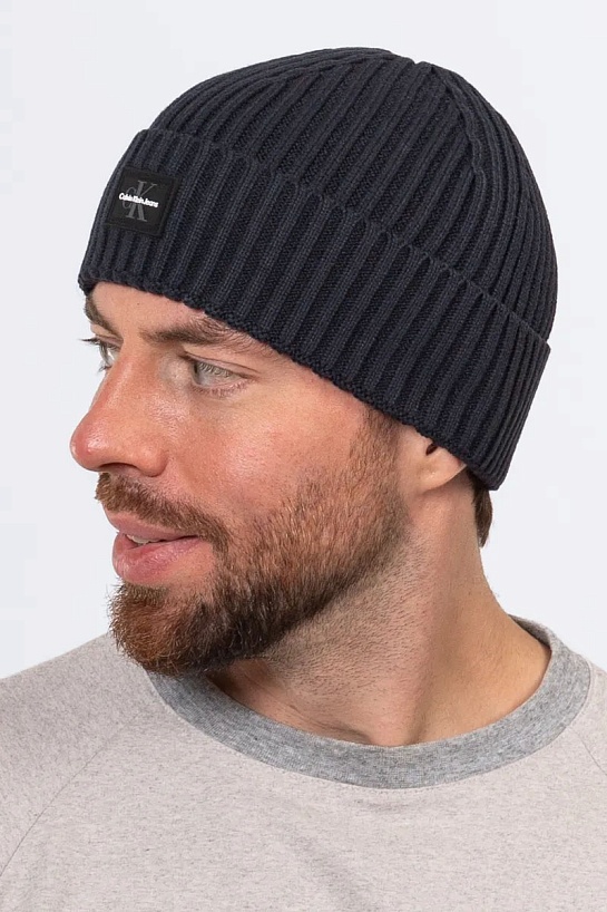 Шапка Calvin Klein logo-badge - Navy