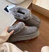 Женские ботинки с мехом UGG Mate Revival - Grey