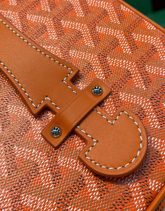 Кожаная сумка Goyard Muse Vanity Case ​premium 20x16x14 см