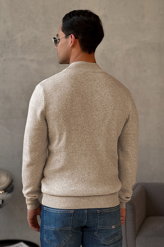 Мужская бежевая кофта Роlо Ralрh Lаurеn pony-embroidered