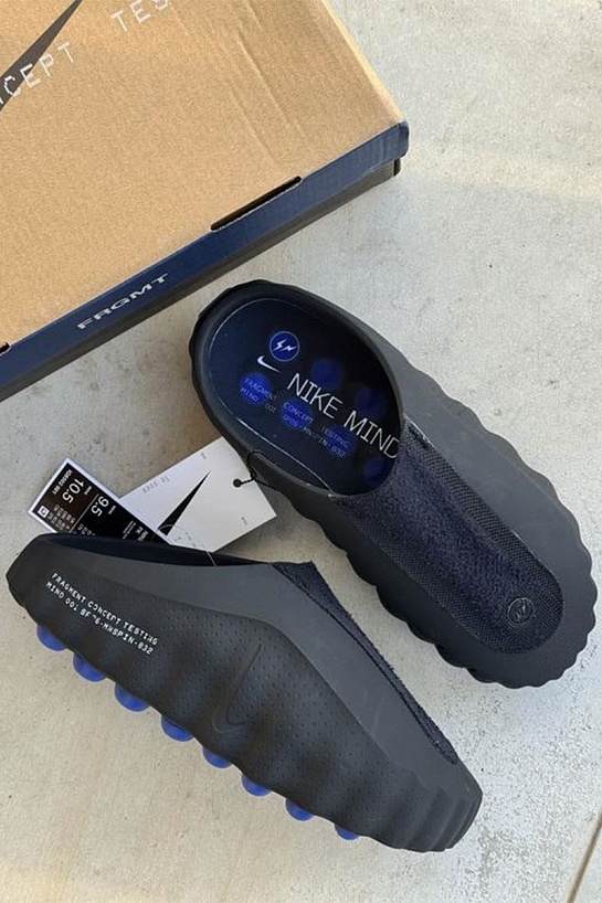 Слайды Nike Mind 001 Mules x Fragment