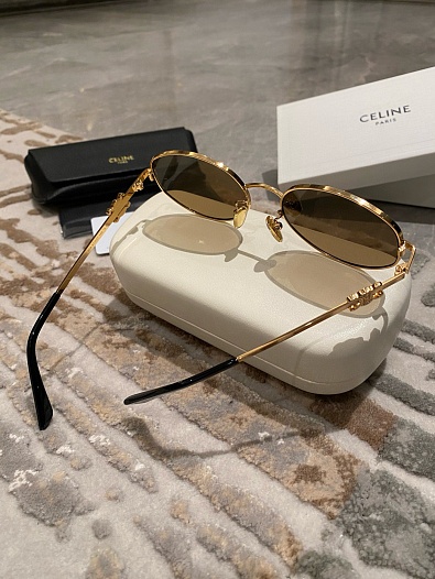 Солнцезащитные очки Celine Triomphe Metal   