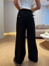 Женские чёрные брюки Schiaparelli premium