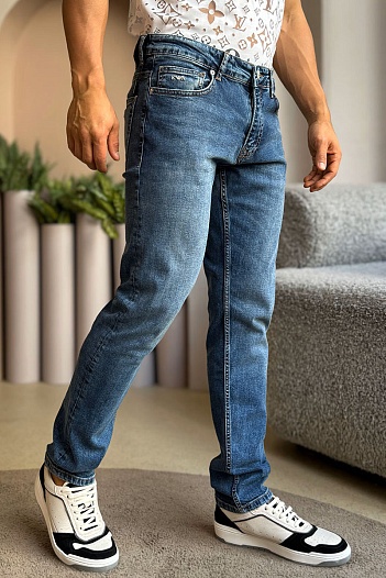 Мужские синие джинсы Emporio Armani   