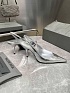 Женские кожаные туфли на каблуке Balenciaga premium
