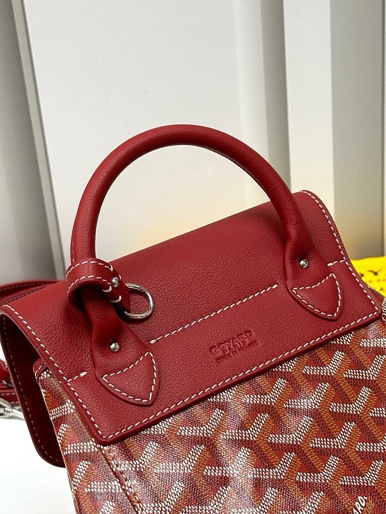 Женский рюкзак Goyard Alpin Mini Premium 23x19x9.5 см - Red