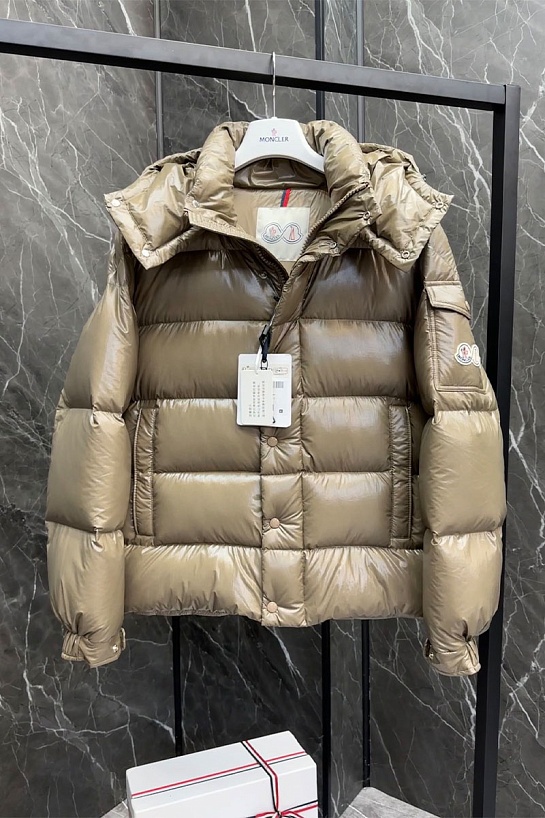 Мужской пуховик Moncler Maya 70 - Beige