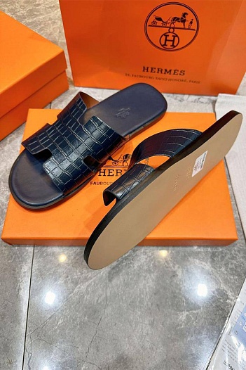 Мужские шлёпанцы Hermes Izmir - Navy   