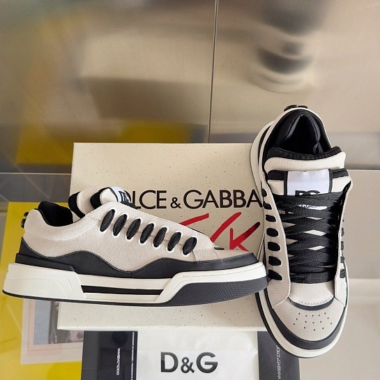 Мужские кроссовки Dolce & Gabbana Mega Skate - Black