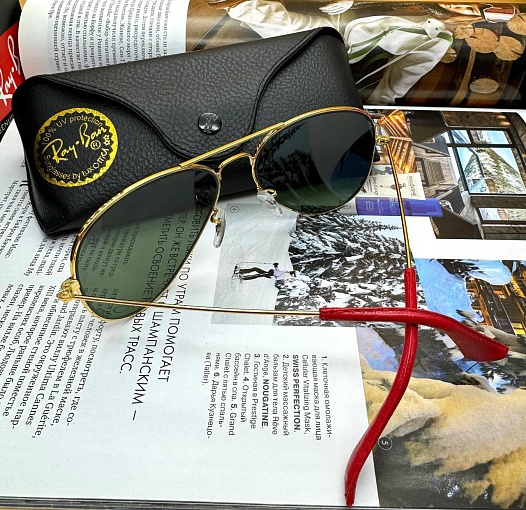 Солнцезащитные очки Ray-Ban Aviator Large Metal   