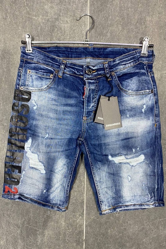 Мужские джинсовые шорты Dsquared2