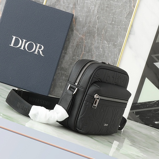 Кожаная сумка Dior Messenger Rider 2.0 Premium 23x17x7.5 см   