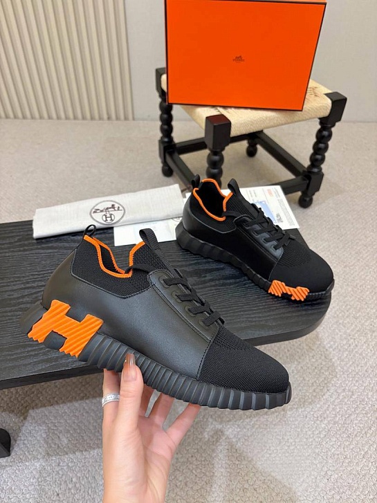 Мужские кроссовки Hermes Depart - Black