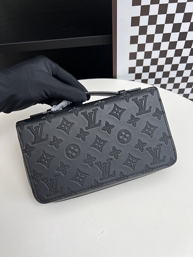 Кожаное портмоне Louis Vuitton Zippy XL premium 22x12x5 см   