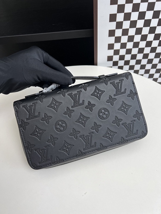 Кожаное портмоне Louis Vuitton Zippy XL premium 22x12x5 см