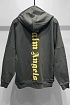 Оверсайз худи Palm Angels Vertical Logo - Olive