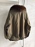 Женский бомбер с натуральным мехом Max Mara premium