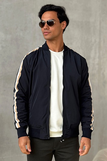 Ветровка тёмно-синего цвета Hugo Boss Coltrane   