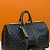 Кожаная дорожная сумка Louis Vuitton Keepall Bandouliere premium 50x28x22 см