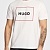 Мужская футболка Hugo Boss белого цвета