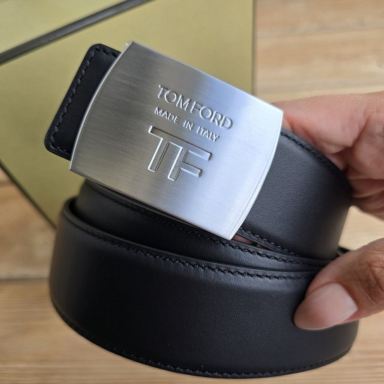 Кожаный ремень Tom Ford (длина 100 / 105 cм)